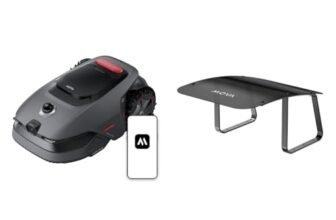 MOVA LiDAX Ultra 800 e Garage Bundle: Rasaerba Robotizzato senza Filo Perimetrale, senza RTK e Creazione Automatica di Mappe Tramite LiDAR 3D con Visione a 360° e AI, Taglio dei Bordi di 5 cm