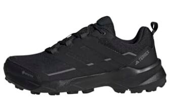 Adidas Uomo Terrex Skychaser AX5 Gore-Tex Hiking Shoes, Core Black/Core Black/Carbon, 49 1/3 EU