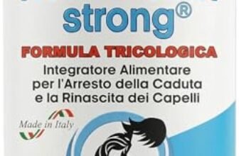 HAIR REBIRTH STRONG * 90 capsule * la Migliore Cura per i Capelli * Nuova Etichetta * Formula Tricologica: Cheratina Biotina Cistina Calcio D Vitamina B * Blocca la Caduta e fa Ricrescere i Capelli