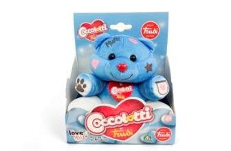Trudi Coccolotto Blu Sky Love&Tell by Peluche idea regalo trend | 15×14,5x10cm taglia XS