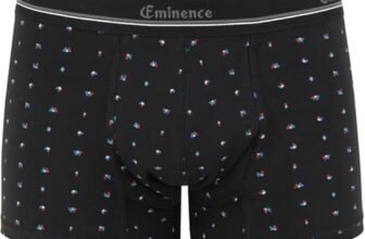 Boxer Sanitario Assorbente da Uomo, Cotone Elasticizzato, Dispositivo Medico, Anti Odore, Invisibile 4 Strati Piccole Perdite Urinarie, Incontinenza (Fantasia, XXL)