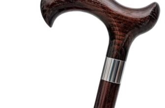 Dr. Watson Classic Derby – Bastone da passeggio in frassino fatto a mano (Wengé)