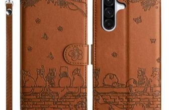 Succtopy Cover per Samsung Galaxy A56 5G Flip Caso in PU Pelle Premium Portafoglio Custodia per Galaxy A56 5G [Protezione Completa] [Slot Scheda] [Kickstand] Case per Galaxy A56 5G Marrone