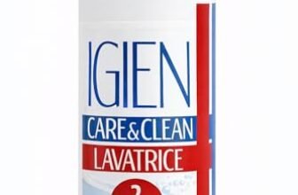 Igien Care&Clean cura lavatrice igiene e manutenzione antibatterico rimozione sporco e calcare 400ml