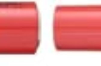 Pentel N50XL marcatore permanente XL punta scalpello gigante rosso (Confezione da 2)