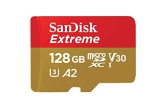 SanDisk Extreme 128GB scheda microSDXC + RescuePro Deluxe, Micro SD fino a 190 MB/s, + adattatore SD, con prestazioni app A2, UHS-I, Class 10, U3, V30