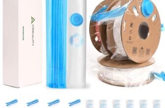 Kit di sacchetti sottovuoto con filamento 3D, 12 pezzi, per stampante 3D, 12 sacchetti sigillati sottovuoto, proteggono da polvere e umidità, mantengono il filamento asciutto, 13,78″ x 13,78″