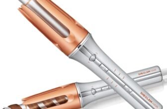 SHEGLAM It-Curl Arricciacapelli Istantaneo Arricciacapelli Automatico 25mm Ceramica, 3 Temperature (170-210°C), Ricci Facili e Veloce per Capelli Lunghi