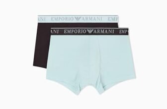 Emporio Armani Endurance 2-Pack Trunk Bermuda, Marrone, XL Uomo