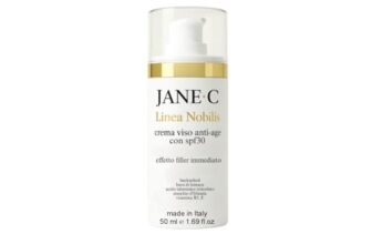 JANE•C Crema Viso Antirughe Effetto filler con SPF30 – Skincare Coreana Anti-Age con Bava di Lumaca, Acido Ialuronico, Retinolo Vegetale e vitamina B3 – Idratante e Illuminante – 50ml Made in Italy