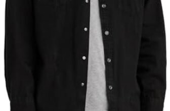 Levi’s Barstow Western Standard, Uomo, Marble Black Denim Rinse, L