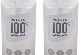 AREXONS PRIMER 100% ACRILICO Fondo Antiruggine Grigio Smalto vernice spray 400 ml, acrilico, resine di alta qualità, essiccazione rapida (Confezione da 2)