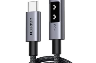 UGREEN Uno 100W Cavo USB C, Cable Type C in Nylon, Compatibile con MacBook iPad Air M2, ASUS, Acer, HP, iPhone 17 Pro Max Air/16/15 Plus Pro Max, Galaxy S25 Ultra S24 S23, Pixel 9/8. 2M