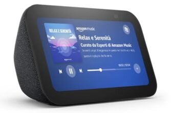 Echo Show 5 (Ultimo modello) | Schermo touch intelligente e compatto, con Alexa: controllo della Casa Intelligente e molto altro | Antracite