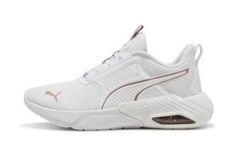 Puma Unisex X-Cell Nova FS Scarpa da Corsa su Strada, Puma Oro Rosa Bianco, 48.5 EU