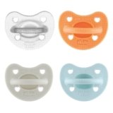 Physioforma Gommotto Luxe, Ciuccio In Silicone 6-16 Mesi, Gommotto Morbido E Delicato, Supporta La Respirazione Fisiologica, Favorisce il Corretto Sviluppo della Bocca, 4 Pezzi, Offerta Convenienza