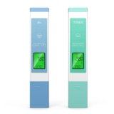 Forever Speed Misuratore pH Acqua 4 in 1, Misuratore di pH Digitale pH/TDS/EC/Termometro con Avvisi Emoji, TDS Tester di Acqua per Acqua Potabile, Piscina, Acquario, Idroponica