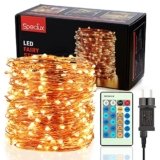 Speclux Stringa Luci Led, 30M 300Led IP65 Impermeabile Catene Luminose Rame, Illuminazione Decorazioni per Natale, matrimonio, festa, casa, Balcone