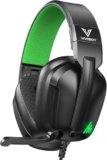 Vakedy Cuffie Gaming per PS5/PS4/Xbox/PC/Switch, Cuffie con Microfono, Cuffie Stereo con RUMORE CANCELLAZIONE, Jack 3,5 mm e Comandi Inline – Nero/Verde