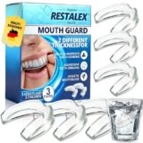 6 Pezzi 2 Taglie Bite Bruxismo Notturno, Riutilizzabile Paradenti Per Digrignare I Denti, Bait Protezione Denti Notturno, Migliora La Qualità Del Sonno, Unisex