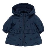 Chicco, Giubbotto Neonata con Cappuccio e Pratica Chiusura a Zip, Lavabile in Lavatrice, Abbigliamento Bambina 0-24 Mesi, Designed in Italy