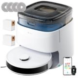Lefant M3Max Robot Aspirapolvere Lavapavimenti con Mappatura, 20000Pa, Stazione All-in-One, Navigazione dToF, Ostacoli PSD, 3.2L Autosvuotamento, Lavaggio Mop 45°C, Asciugatura, WiFi 2.4G/5G/Alexa/APP