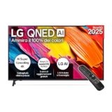 LG QNED AI QNED70 Smart TV 65 pollici 4K, Processore α7 Gen8, Dynamic QNED Color, webOS con AI e telecomando puntatore AI, Gaming con VRR 4K@60Hz, 65QNED70A6A 2025