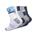 Messi Men’s Lifestyle Crew Socks, 6-Pack, Soft & Stretchy, Comfortable