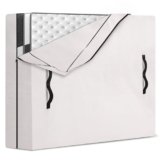 HOMESURE Mattress Bags for Moving and Storage with 8 Handles – Mattress Cover for Moving – Heavy Duty, Strong Zipper Closure, Moving Supplies & Moving Bag – Semi-Transparent, Queen