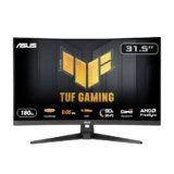 ASUS TUF Gaming VG32WQ3B, Monitor Curvo da 31,5″, Quad HD VA (2560×1440), 0,5 ms (GTG), 180Hz, Tecnologia Extreme Low Motion Blur, FreeSync, 90% DCI-P3, Nero