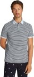 Tommy Hilfiger Uomo Maglietta Polo Maniche Corte Regular Fit con Chiusura con Bottoni, Multicolore (Breezy Blue/Desert Sky), S