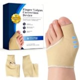 gelpretty 2 Pezzo Alluce Valgo Correttore, Calzini Per Alluce Valgo, Separatore Dita Dei Piedi, Ridurre La Pressione, Allevia Il Fastidio A Piedi, Adatto A Tutte Le Forme Del Piede, Donne E Uomini
