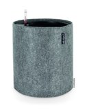 Lechuza 14192 Trendcover 32 Planter Cover Self-Watering Planter for Indoor and Outdoor Use, 12″ x 13″, Felt Dark Grey