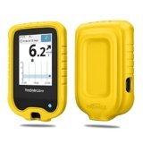 MEDMAX Silicone Custodia per Freestyle Libre 3 / Libre 2 / Libre Reader, Protettiva Antiurto Leggera Cover con Cornice Rialzata per Freestyle Libre 3 & Libre 2 & Libre (Solo Custodia), Giallo