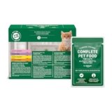 by Amazon Alimento completo per cuccioli di gatto, Selezione mista in gelatina, 1.2kg (12 sacchetti da 100g)