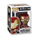Funko POP! Marvel: Avengers Game – Iron Man – Stark Tech Suit – Figurina in vinile da collezione – Idea regalo – Merchandising ufficiale – Giocattoli per bambini e adulti – Figurina da collezione