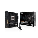 ASUS TUF GAMING B650M-PLUS WIFI Socket AM5 (LGA 1718) scheda madre da gioco Ryzen 7000 mATX (14 fasi di potenza, PCIe 5.0 M.2, memoria DDR5, Ethernet da 2,5 Gb, WiFi 6, supporto USB4 e Aura Sync)