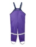 Playshoes Pantaloni Fango, Salopette Antipioggia, Sfoderati, Unisex – Bambini e ragazzi, Viola, 92