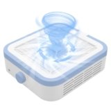 CGBE Professionale Aspiratore per Unghie: Aspirapolvere Unghie da 12000 giri/min per Unghie, Potente Filtro Aspiratore Unghie, Aspirapolvere Professionale per Centri Estetici e Casa-Blu