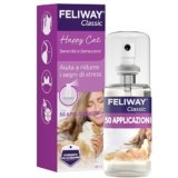 FELIWAY Classic Spray Calmante per Gatti, 60 ml – Rassicura i gatti a casa e in viaggio, riduce lo stress durante gli spostamenti. Raccomandato dai veterinari, Clinicamente testato.