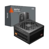 CPS Alimentatore Completamente Modulare, 750W ATX 3.1, 80 Plus Gold Certificato, PCIe 5.1 12V-2×6, condensatori giapponesi, cavi ultra flessibili, 5 anni di garanzia (KN750)