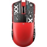 ATTACK SHARK X11 SE Mouse da Gaming Wireless, Sensore PixArt PAW3311, BT/2.4G Wireless/Cablato, 22000 DPI, 65 Ore di Batteria, Mouse da Ufficio e Gaming per Win11/Xbox/PS/Mac (Rosso + Nastro)