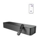 ULTIMEA 2.1 Ch Soundbar Per TV, Subwoofer Integrato, All-In-One Per PC E Giochi. App Controllo, 132W Potenza Picco, Bluetooth 5.4, OPT/AUX Ingressi, Montaggio A Parete, Poseidon M20 Pro