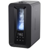AROEVE 5L Umidificatore Ambiente, Nebbia Fresca Ricarica Dall’Alto Umidificatore Ultrasonico con Diffusore Aromi, Igrostato Smart, Luce Ambientale, 50h/25dB Silenzioso per Casa ufficio Bambini Piante