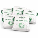 6 Sacchetti ORIGINALI Folletto FP200/200s – Filtro HEPA 99,99% Certificato, Neutralizza Odori, Protezione Motore e Massima Potenza Aspirazione