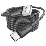 RAVIAD Cavo USB Type-C, Cavo USBA a USBC Lungo 3.1A Ricarica Rapida [3M] Cavo USB Tipo C QC3.0 Cavo USBC to USB per iPhone 16 15ProMax Samsung S24 S23 Note Xiaomi Pixel iPad Realme
