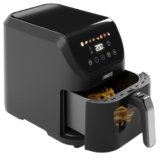 Princess Slim Airfryer 5,5 L – 1500 W – silenzioso (55 db) – salvaspazio – Senza olio – 8 programmi – Termostato regolabile – Rivestimento antiaderente – 182240