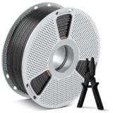 SUNLU Easy PA Filamento per Stampante 3D, Nylon 6+66 (PA), Resistente e Durevole, Stampa Senza Deformazioni, Bobina PC da 1KG, Compatibile con la Maggior Parte delle Stampanti FDM 3D, Nero