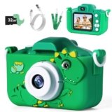 Kids Camera Toys for 3-12 Year Old Boys Girls,Toddler Camera 1080P Birthday Christmas Gifts for Grandkids,Toys for 4 5 6 7 8 9 10 11 Year Old Kids with 32G SD Card