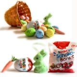 Uova Di Pasqua Kinder 2025 – Cesto Pasquale + Ovetto Kinder Sorpresa + 125 Ovetti Shoko Bons + Decorazioni Pasquali